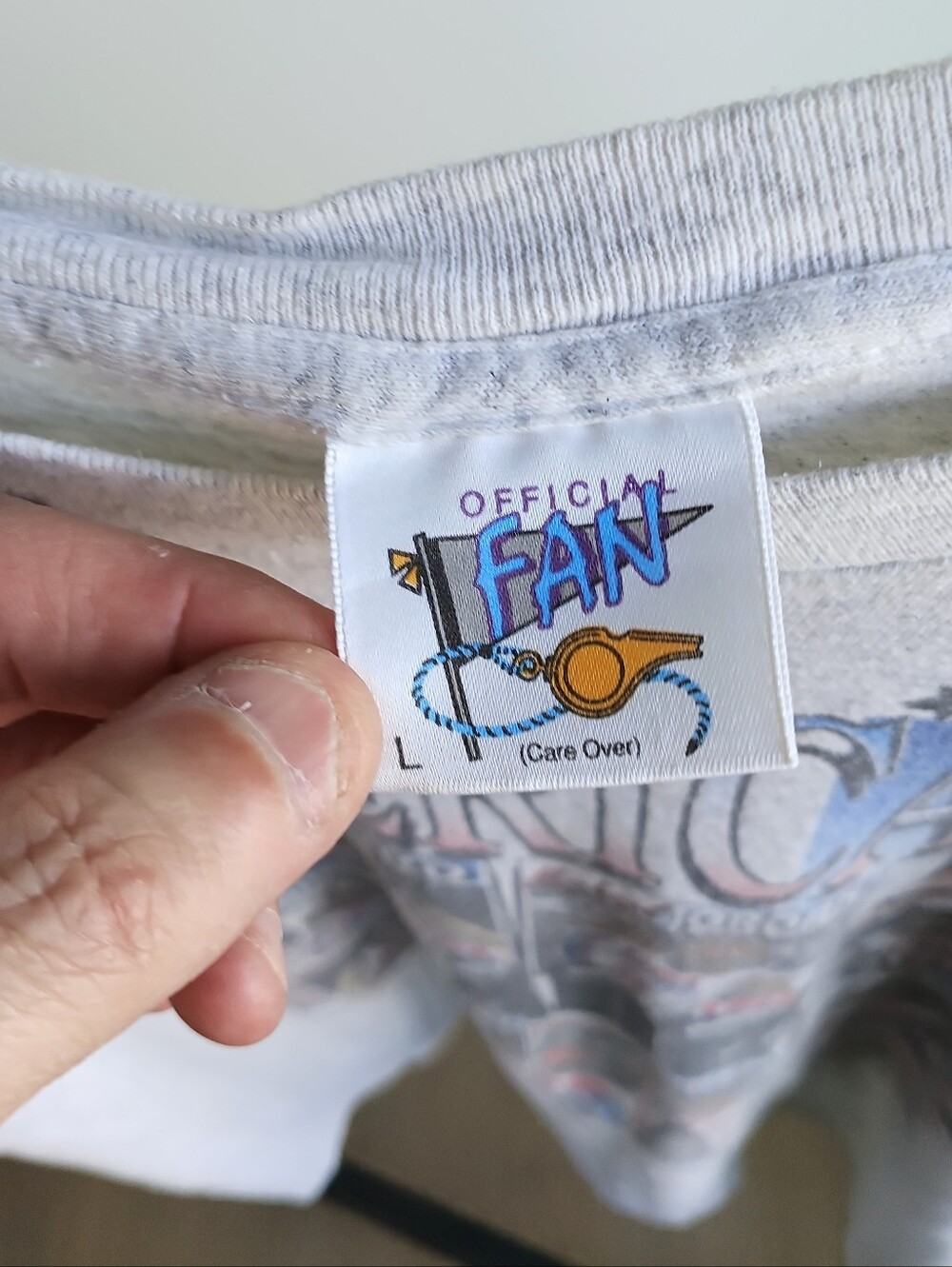 Vtg 1992 USA Basketball Dream Team Jordan Bird Tee L - Picture 4 of 11
